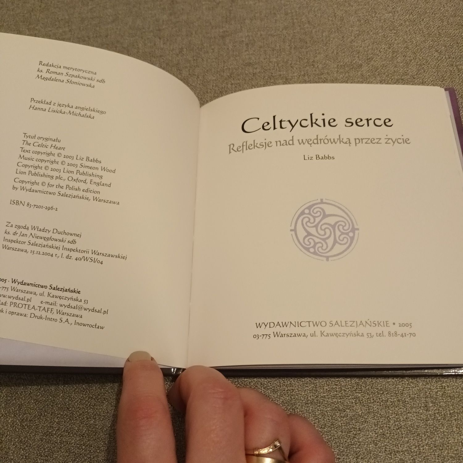 Celtyckie Serce / Refleksje nad wędrówką przez życie / Liz Babbs