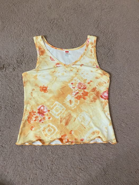 Top M przylegający vintage