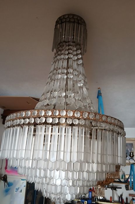 Lustre antigo sala de jantar