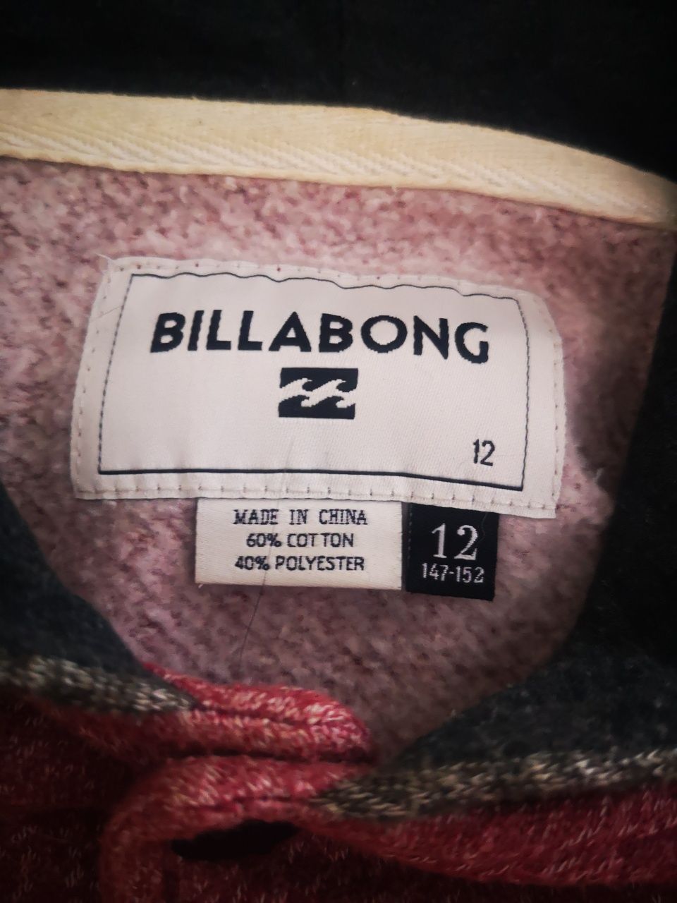 Casaco Billabong 12 anos