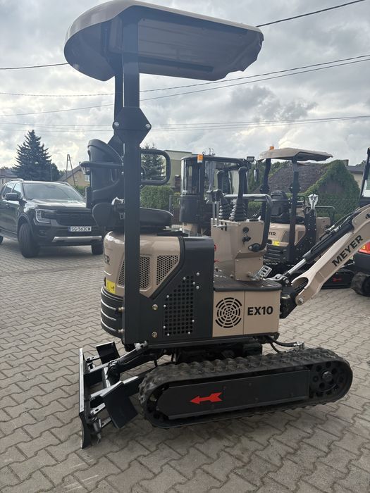 Minikoparka MEYER EX10 rozsuwane gąsienice silnik b&s LEASING