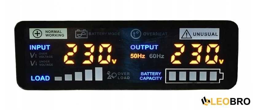 Гибридный ИБП/инвертор Volt Polska SINUS PRO 500 E 12/230V 350/500W