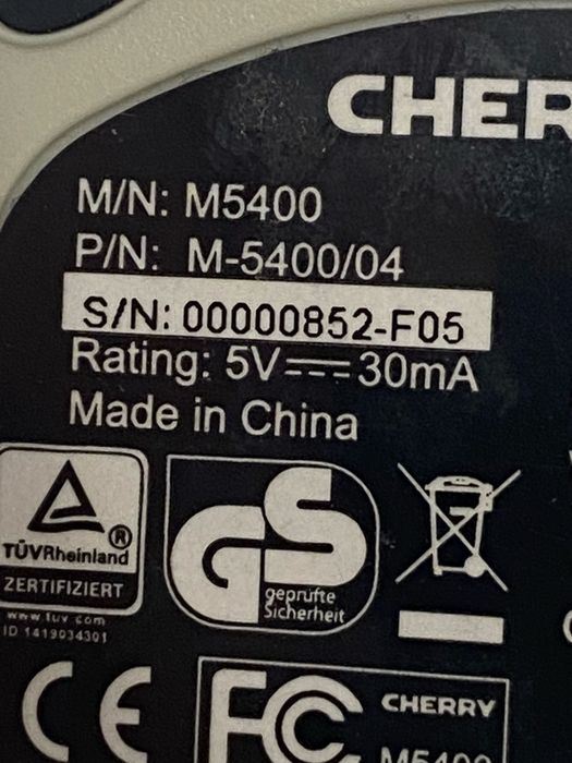 Мишка USB CHERRY M5400 — нові, оригінальні, в наявності 10 шт