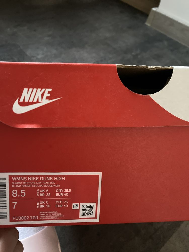 Buty nike dunk high multicolor rozmiar 40