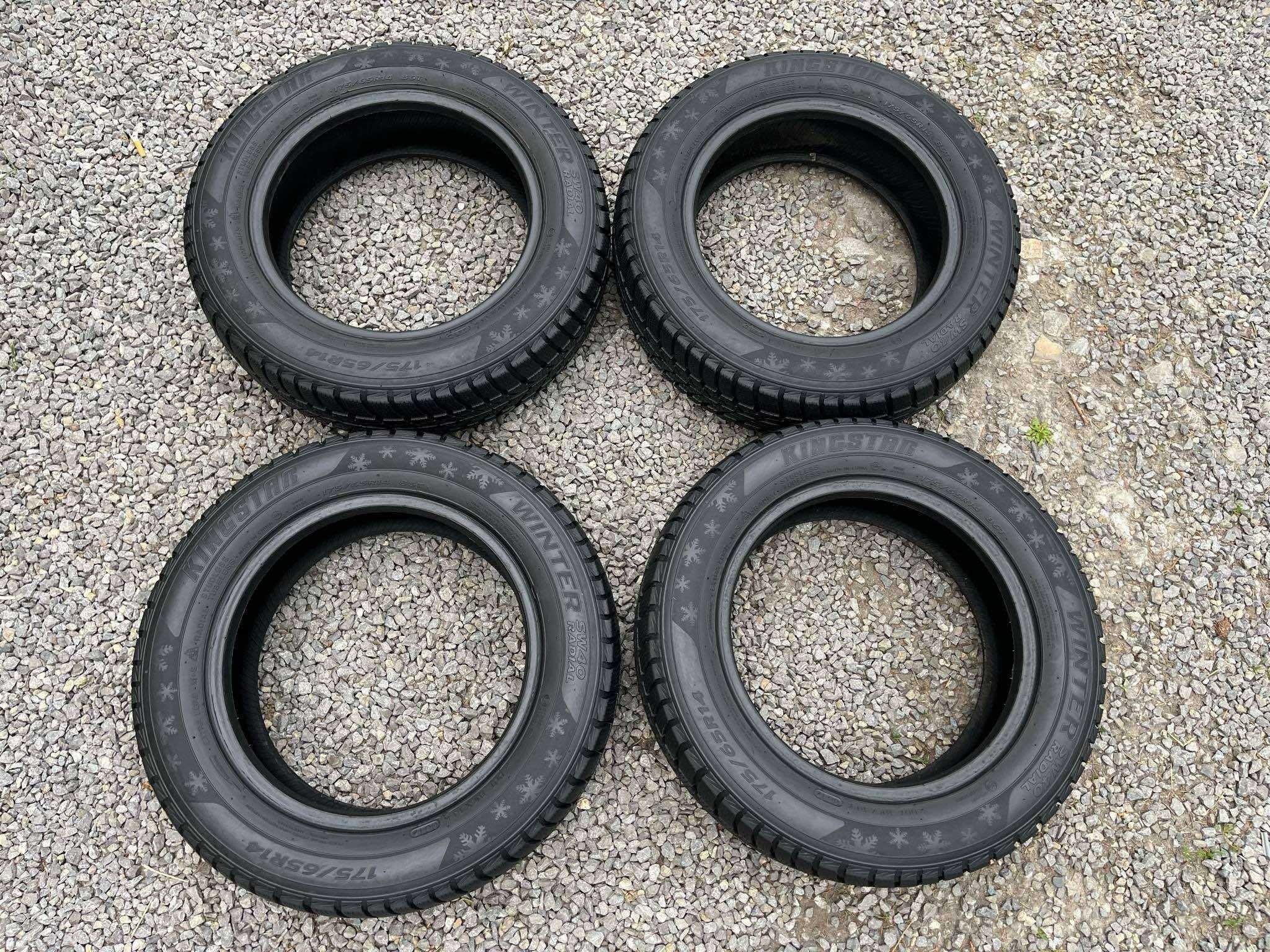 Opony 175/65R14 Kingstar Winter Radial SW40 Zima 4sztuki 7,07mm