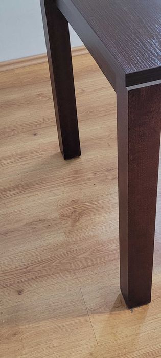 Stół  brązowy rozkladany 130×80