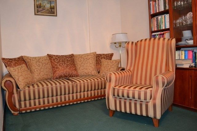 Kanapa sofa SOFIA angielski prowansalski styl funkcja spania, pojemnik