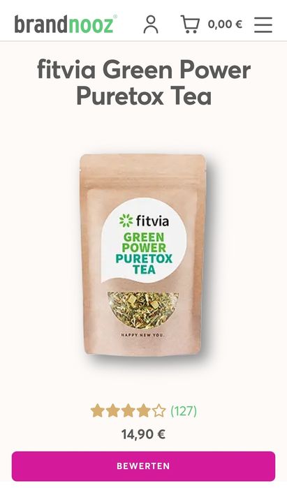 Чай детокс Ftivia