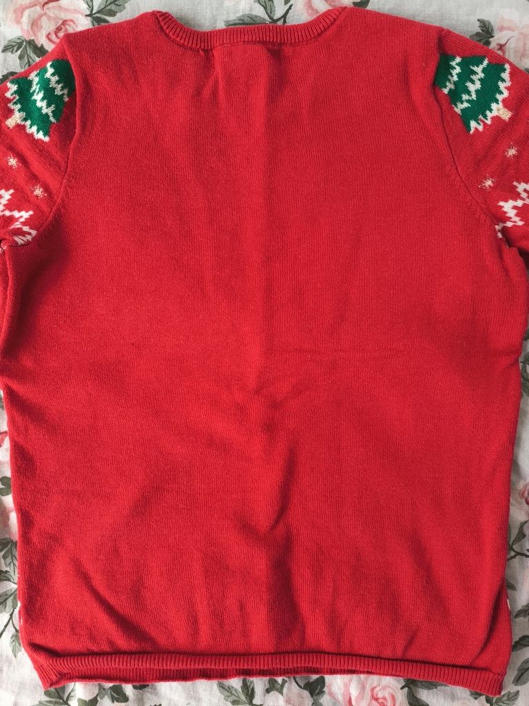 Sweter sweterek świąteczny H&M 122/128