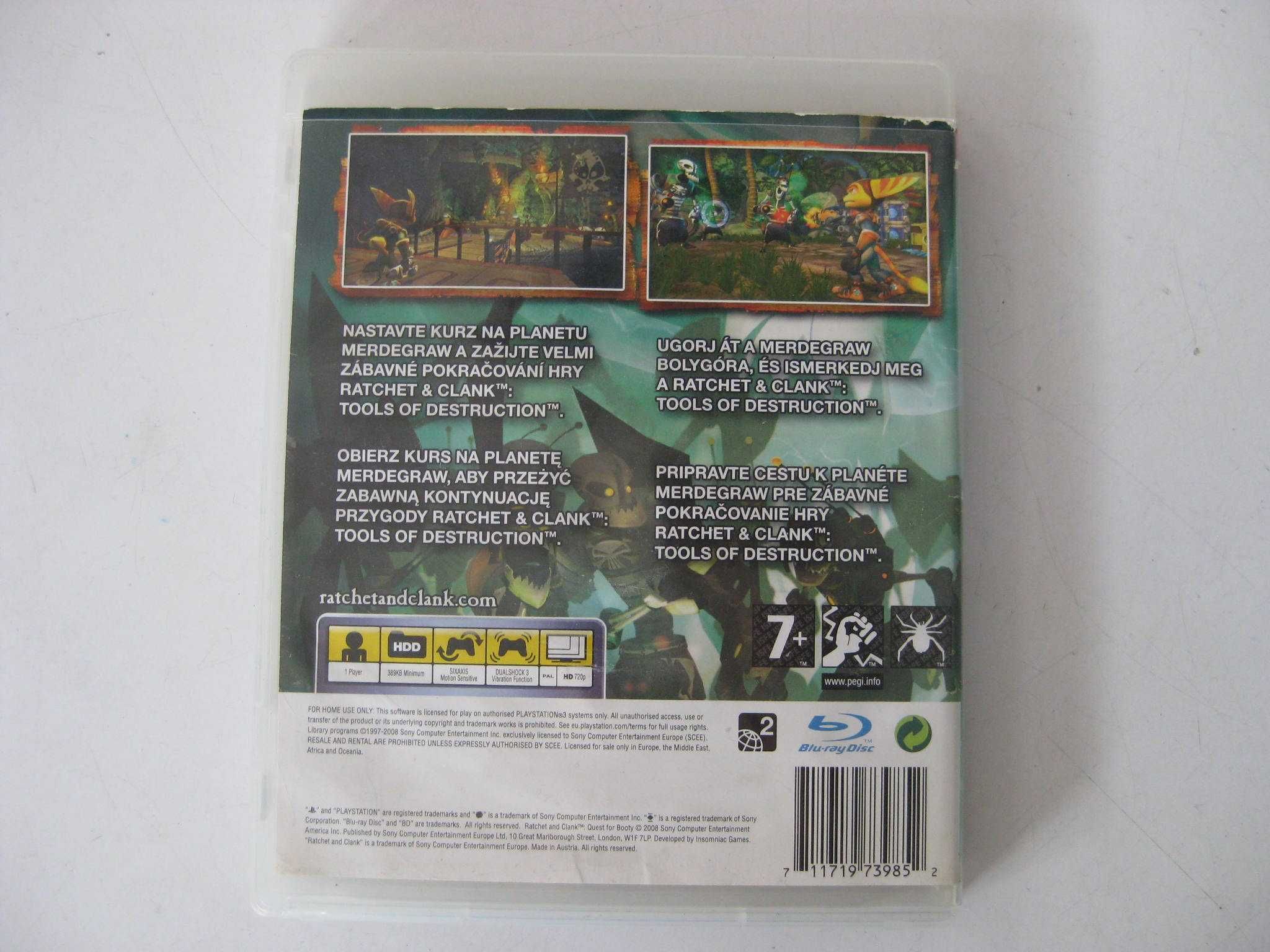 Gra na PS3 PlayStation 3 Ratchet & Clank Quest for Booty