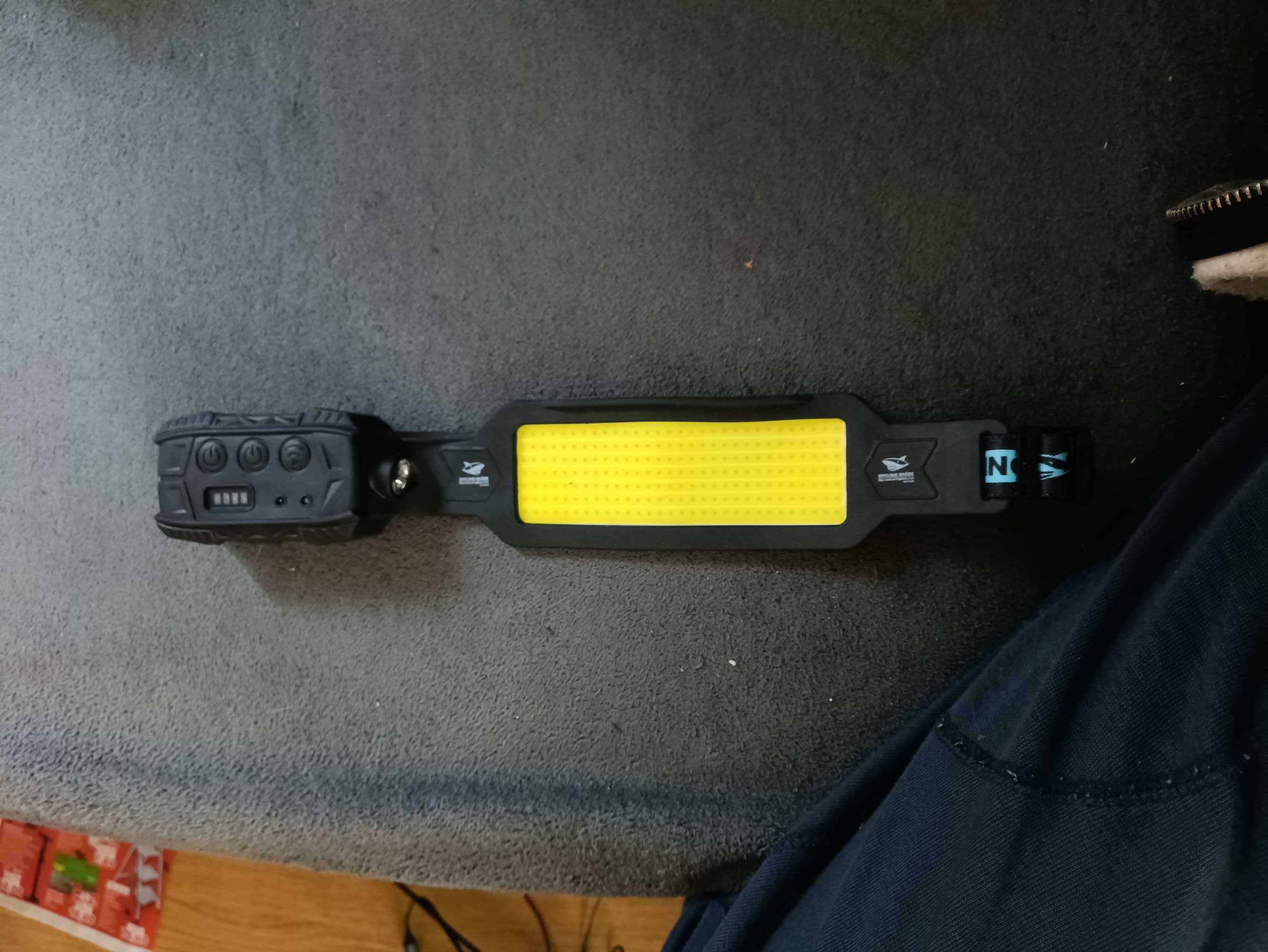 Lampa 7xLED latarka czołowa SMILING SHARK TD-0125 czujnik ruchu mocna