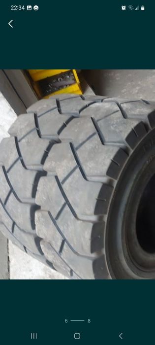 Opony koła  wózek widłowy maszyn budowlanych