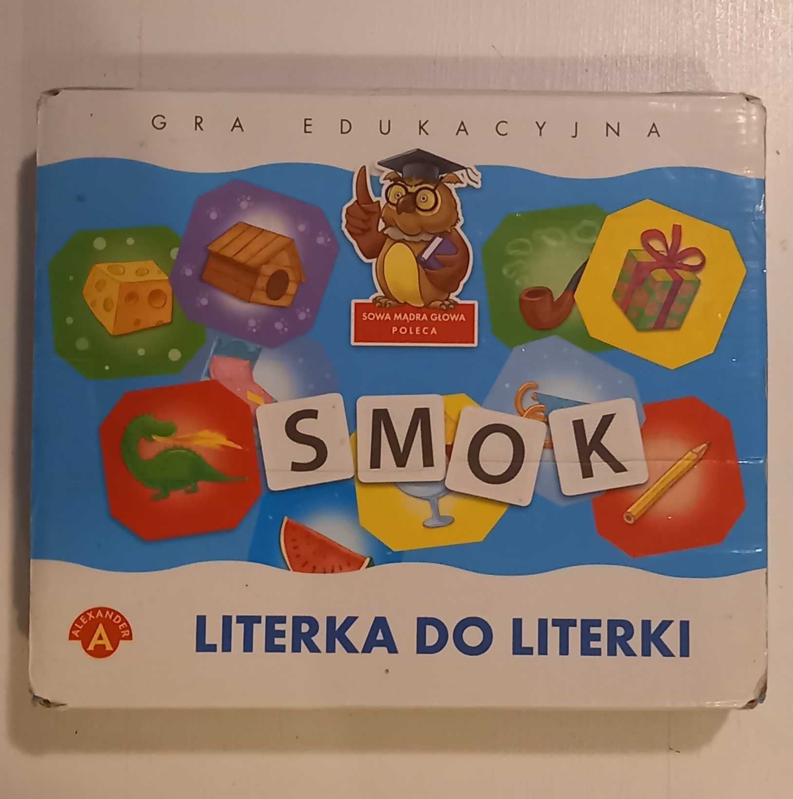 Literka do literki, gra edukacyjna dla dzieci od 5 lat