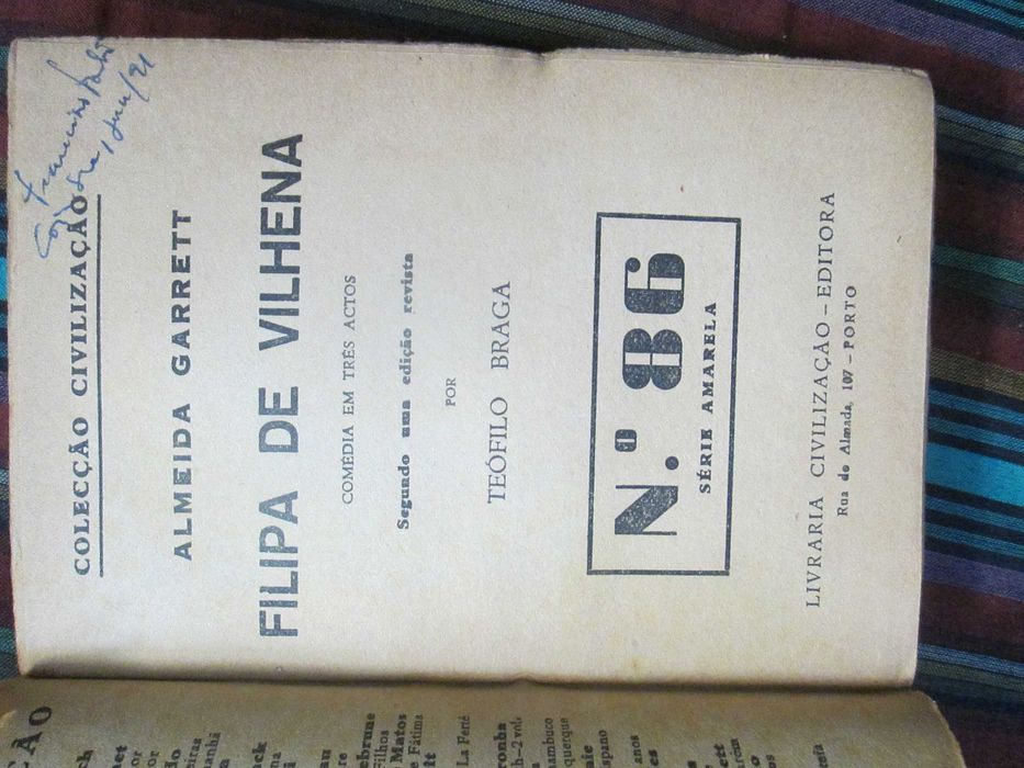 D. Filipa de Vilhena, de Almeida Garrett