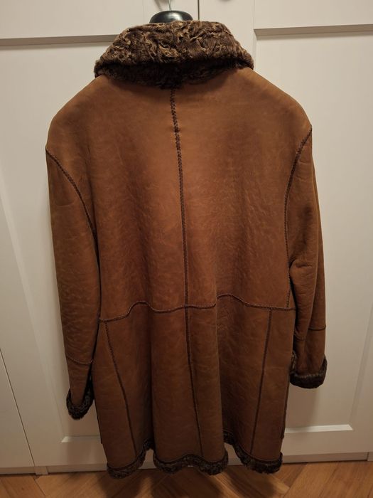 Futro/ kożuch, dwustronny, brajtszwance