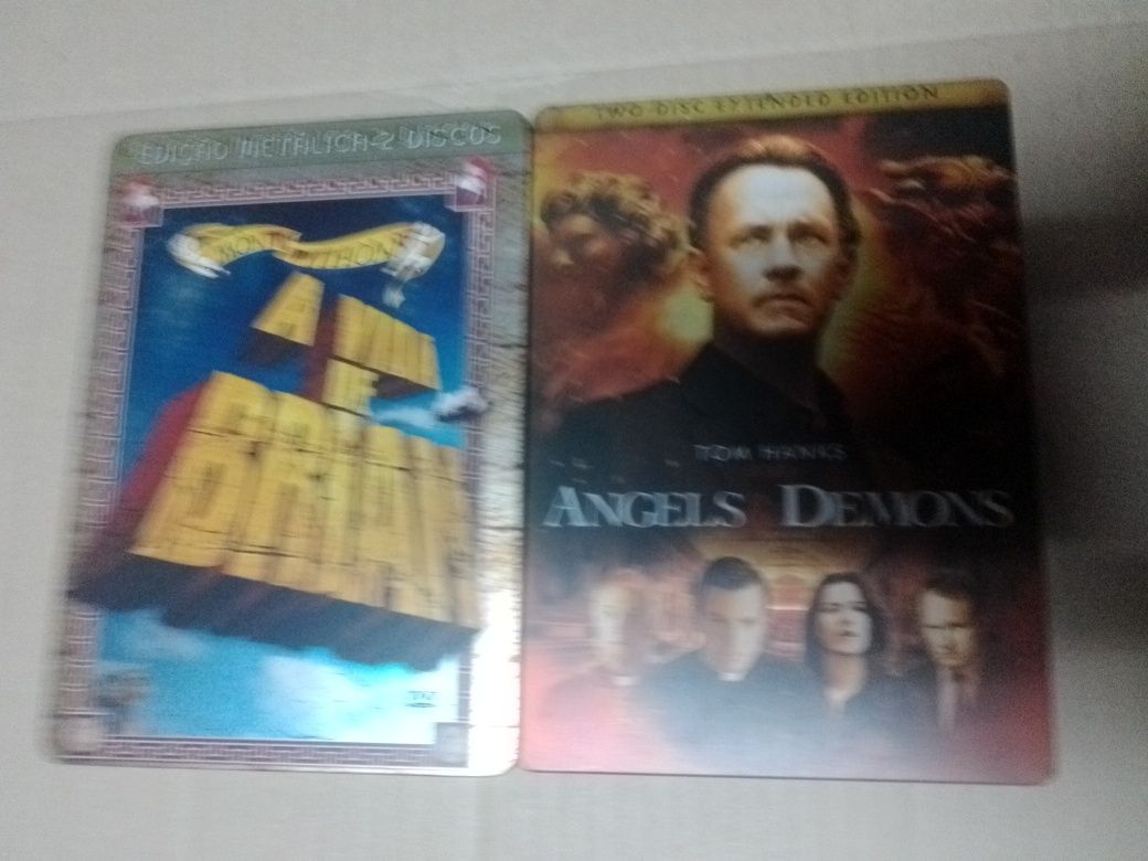 DVDs edições especiais caixa metálica de 2.