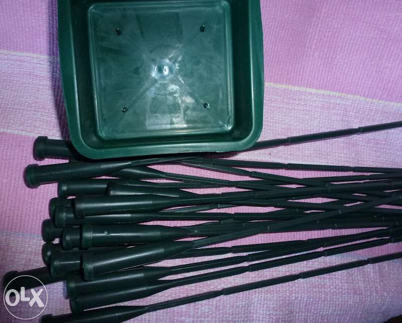Bases de plástico para arranjos florais