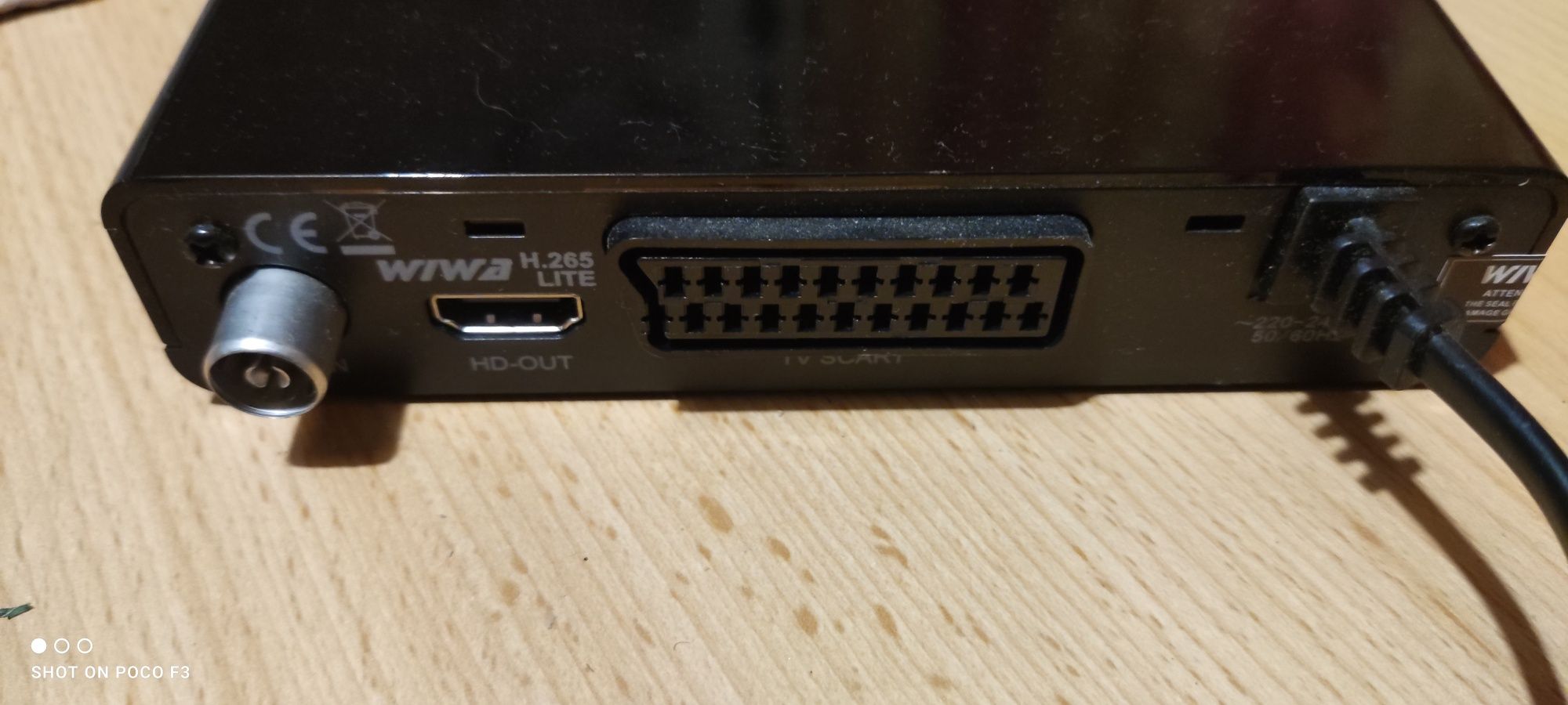 Dekoder DVB-T wiwa h.265 lite