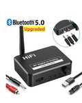 Bluetooth 5,0 цифро-аналоговый преобразователь. AUX, ресивер, Toslink