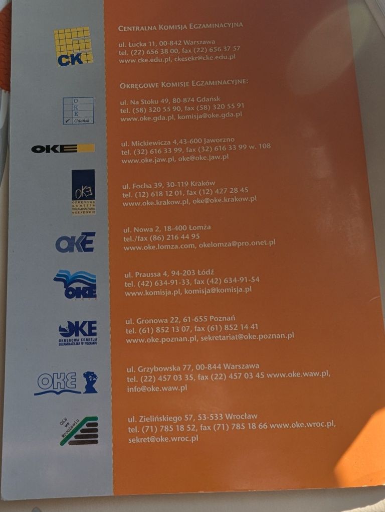 Biuletyn maturalny, egzaminy ustny z jezyka obcego
