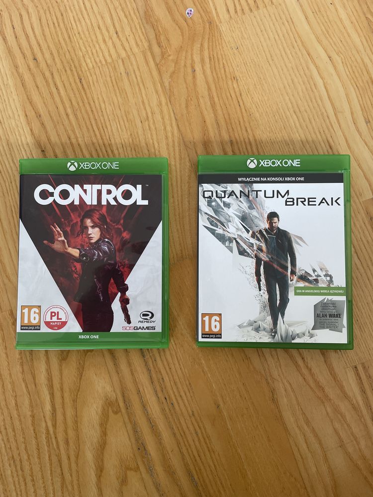 Control + Quantum Break Xbox One Xone