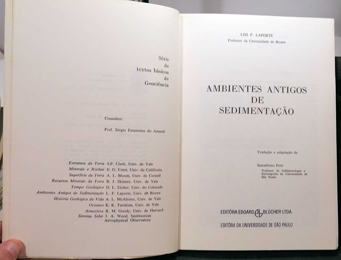 Ambientes Antigos de Sedimentação, de Léo F. Laporte