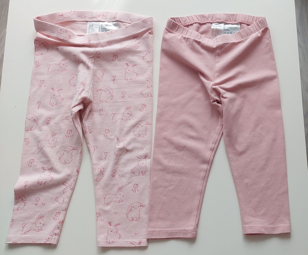 Leginsy getry H&M 4 szt rozmiar 86