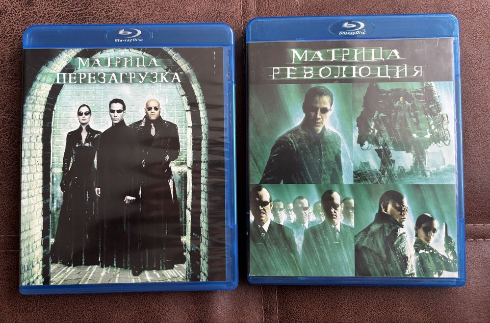 Матрица Перезагрузка, Революция - лицензия blu-ray