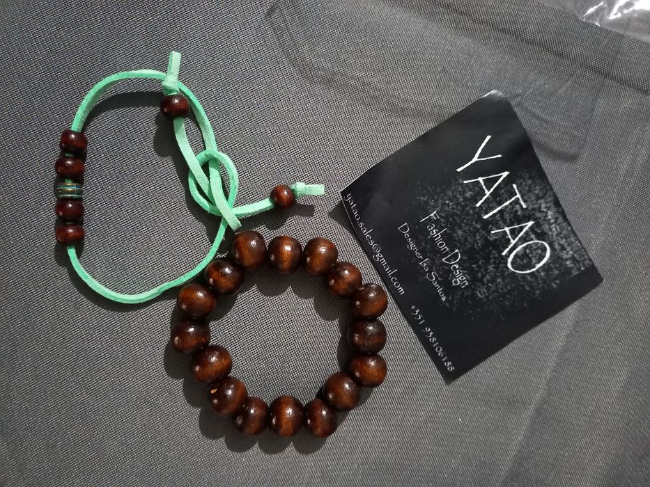 Conjunto 2 pulseiras novo