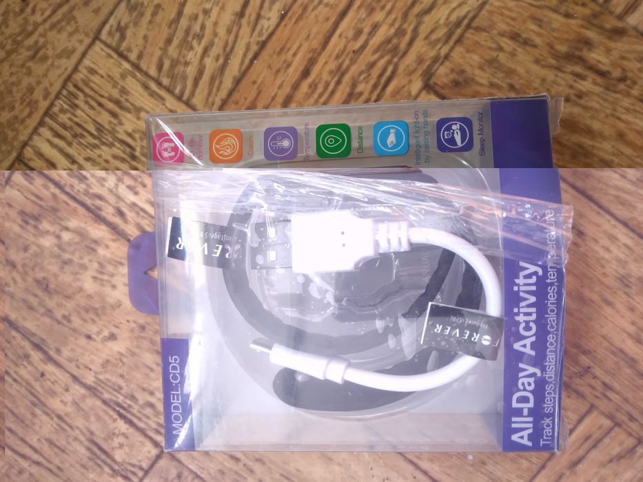 Inteligentna bransoleta SMART BRACELET FITNESS CD5 - nowa! OKAZJA!