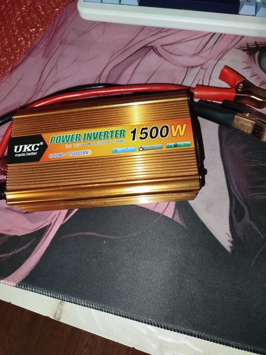 Інвертор майже новий  1500w