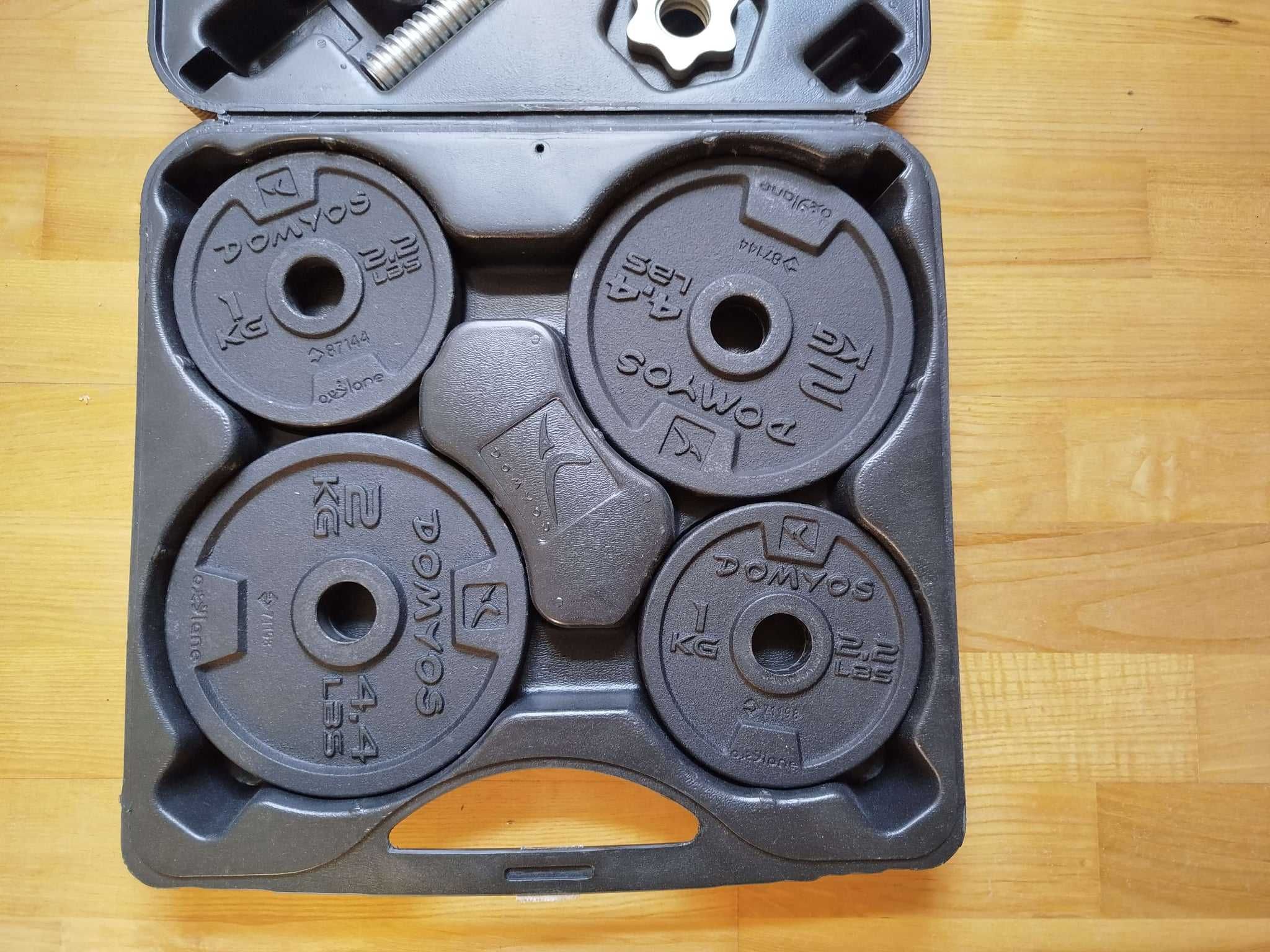 Zestaw hantli 20 kg decathlon