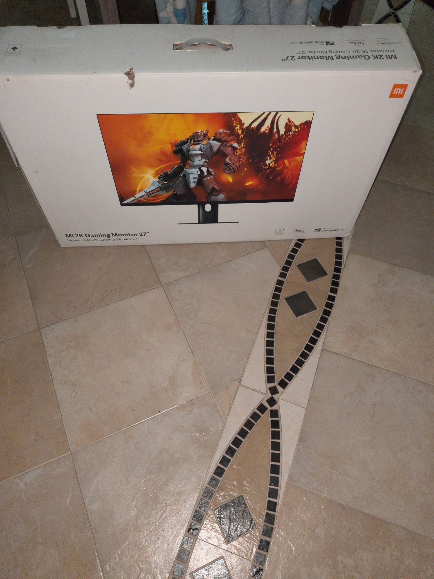 Monitor Gaming Mi 2K 165hz 27" (muito pouco usado)