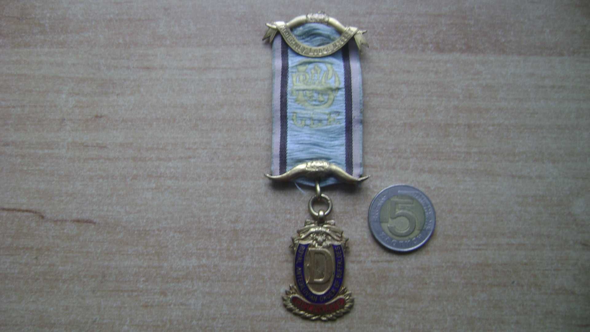 Starocie z PRL - Militaria = Medal Masoński Oryginalny do rozpoznania