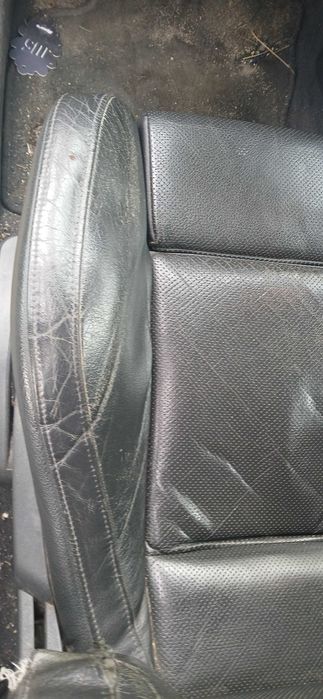 Opel Astra h kombi fotele skóra kubełki Recaro podgrzewane