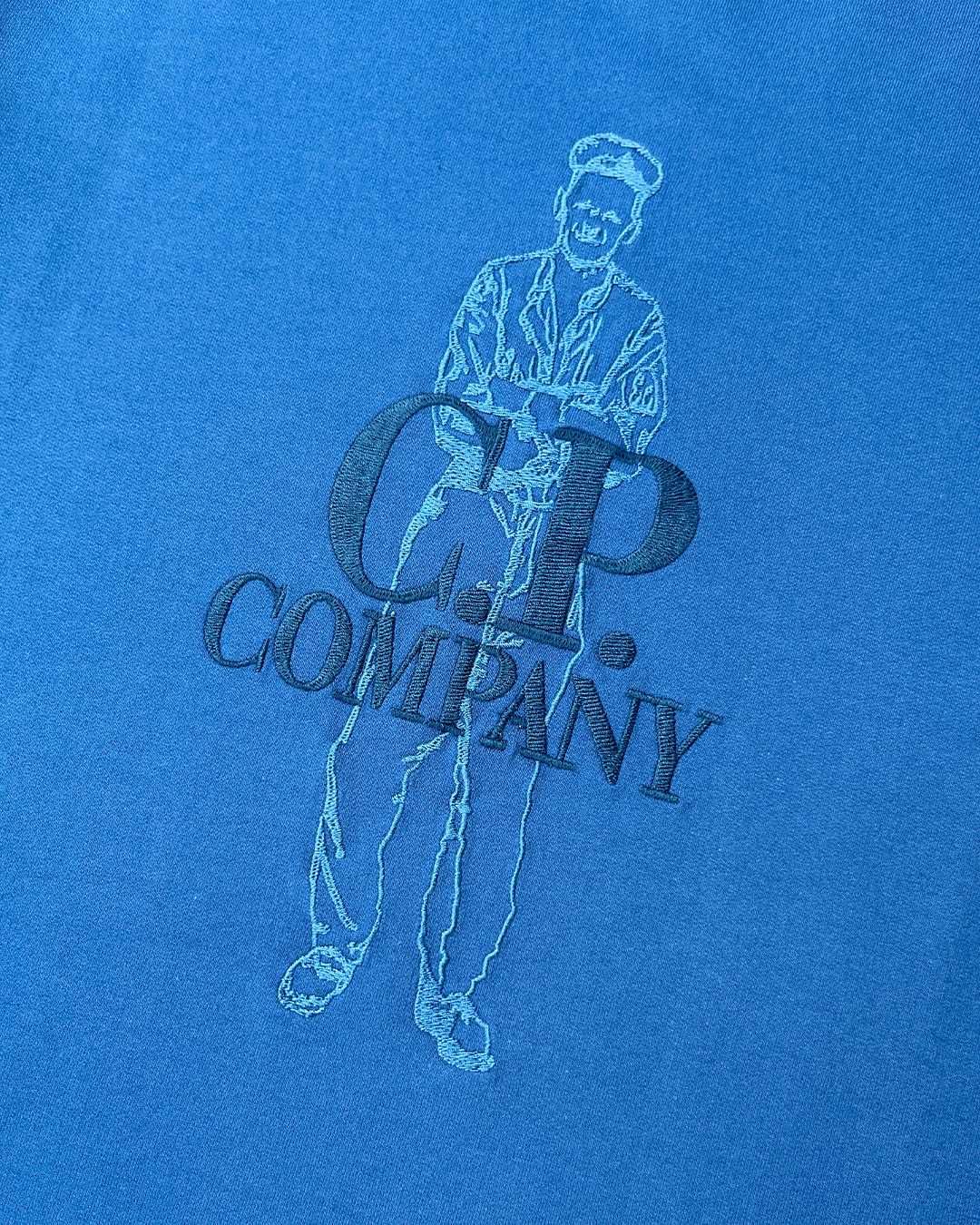 Світшот C.P. Company Embroidery Sweatshirt Blue