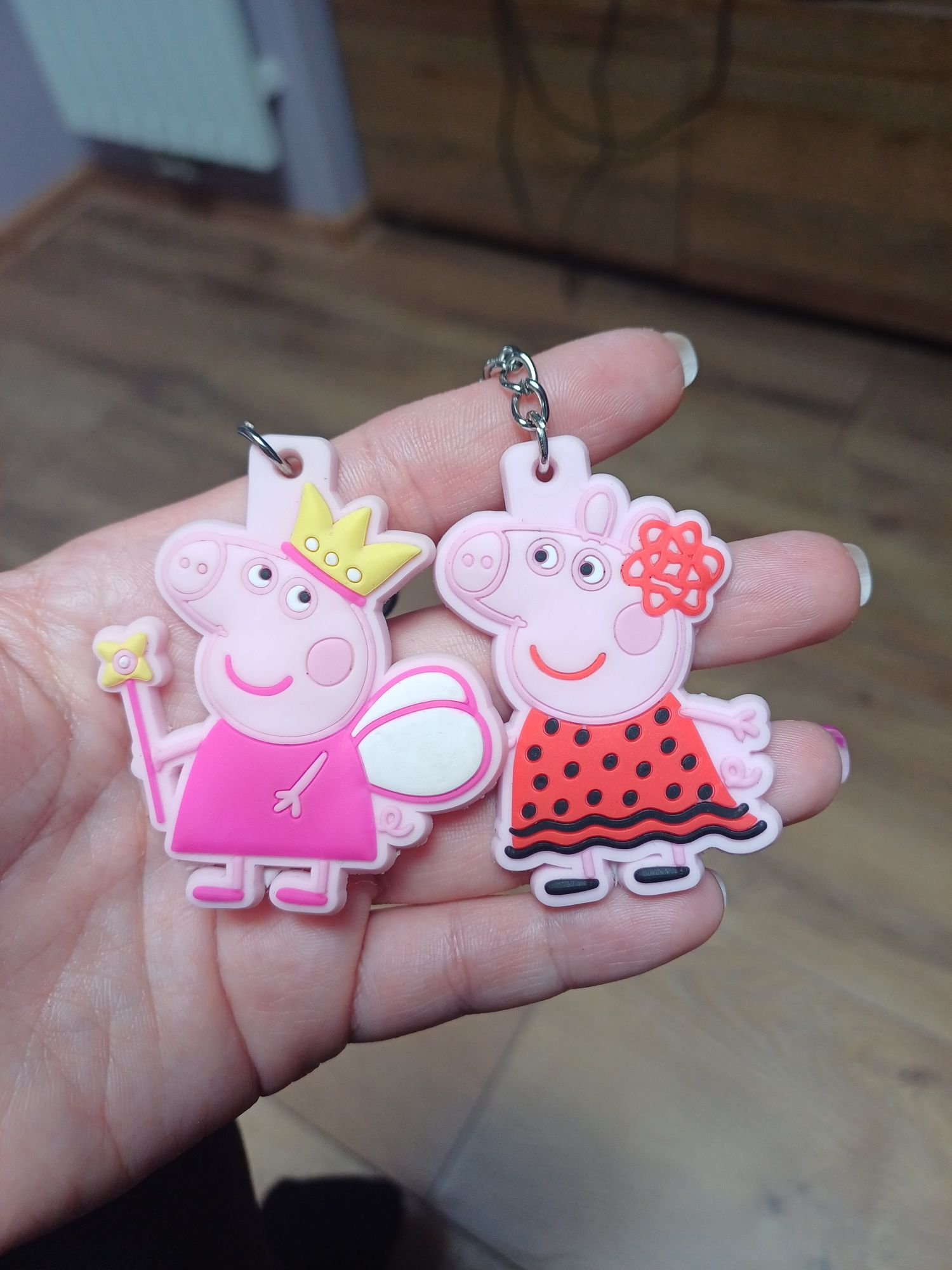 Brelok Świnka Peppa Pig 2szt.
