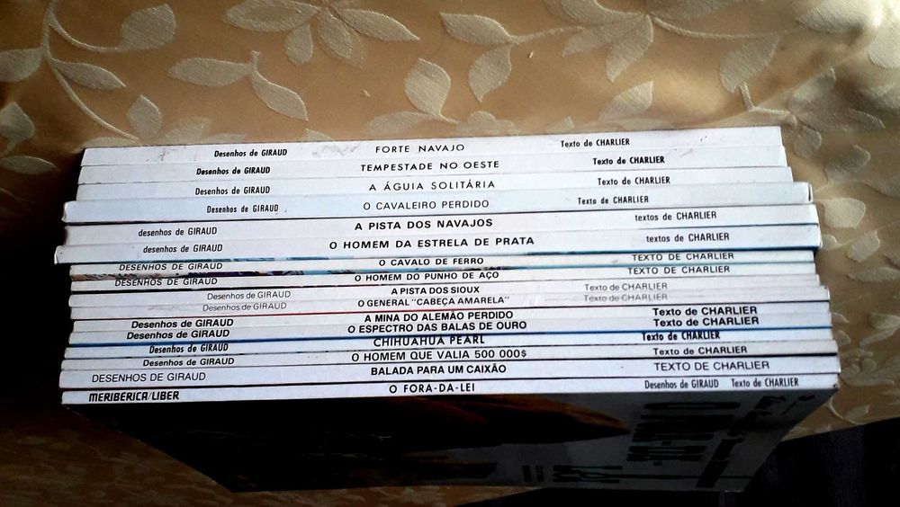 Livros BD - Jean-Michel Charlier / Jean Giraud - Tenente Blueberry