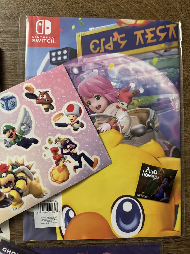 Zestaw gadżetów z gier na Nintendo Switch (nowe)