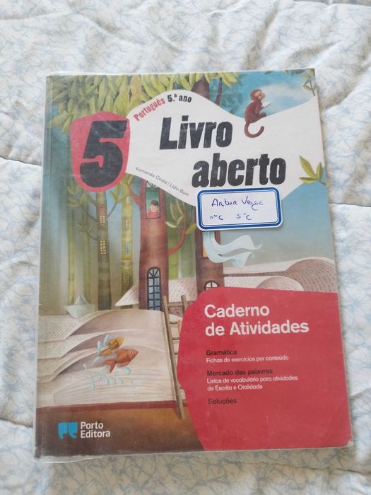 Caderno de atividades português 5°