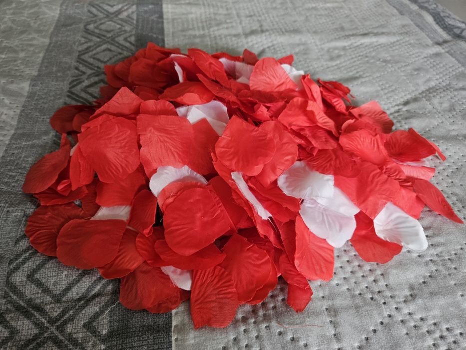 Pétalas de rosas