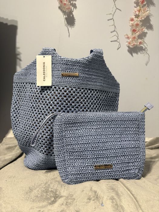 Torba na ramie + kosmetyczka CALZEDONIA