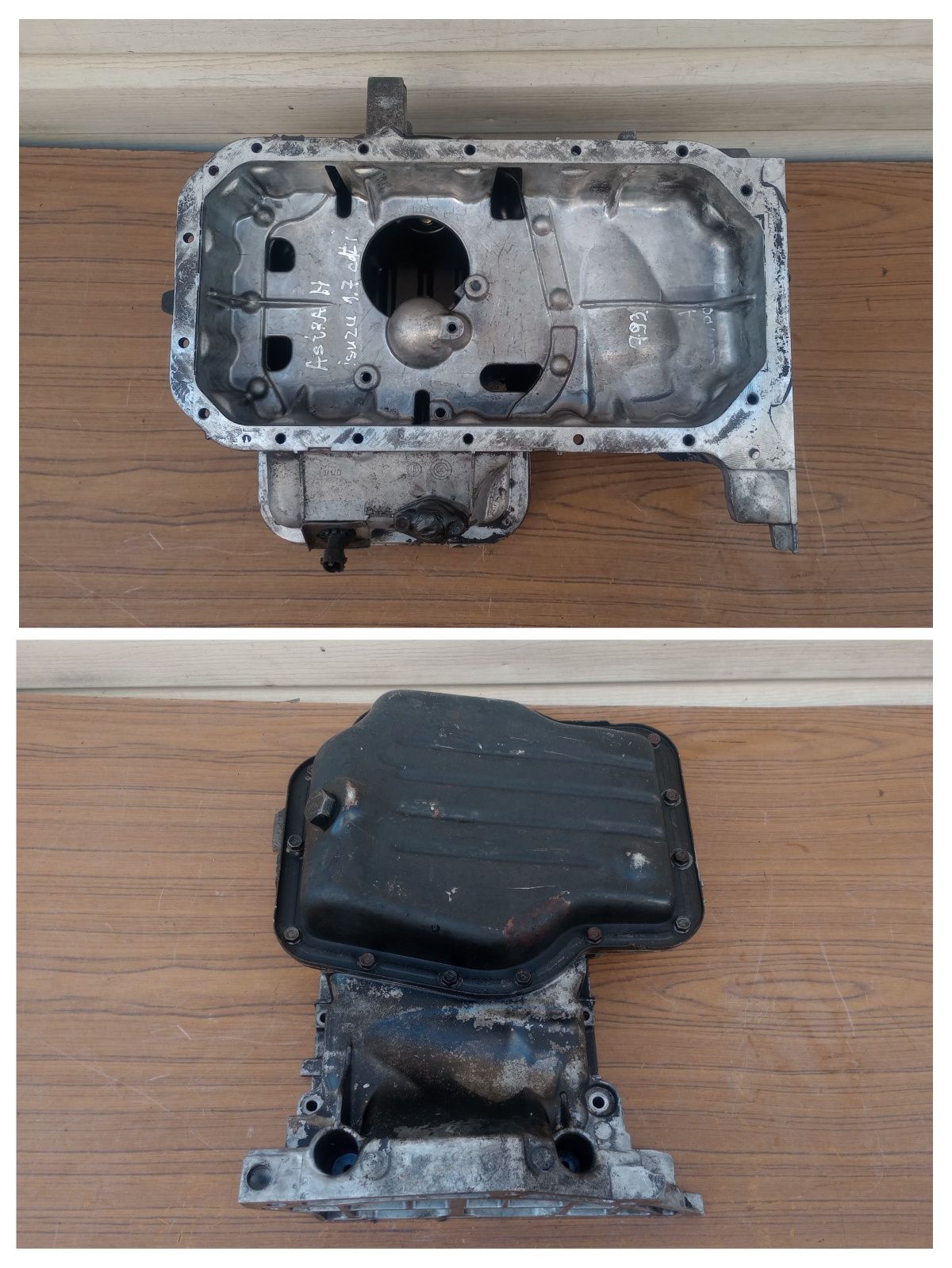 Піддон Opel Zafira/Astra G/H/F/Vectra 1.6b/1.8b/1.7d/Omega/Saab поддон