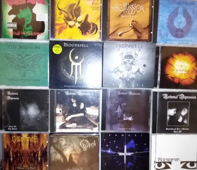 Cd de metal e rock para venda