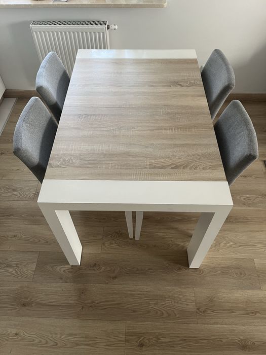 Stół 120x80cm + 4 krzesła komplet do jadalni