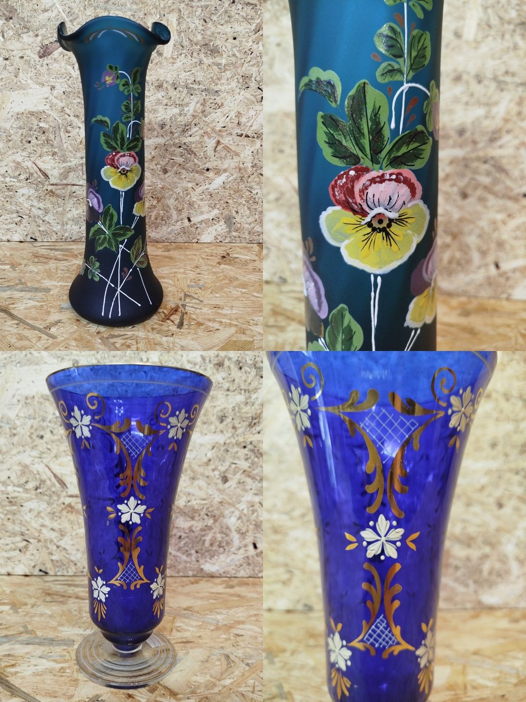 Jarras de Vidro Azuis