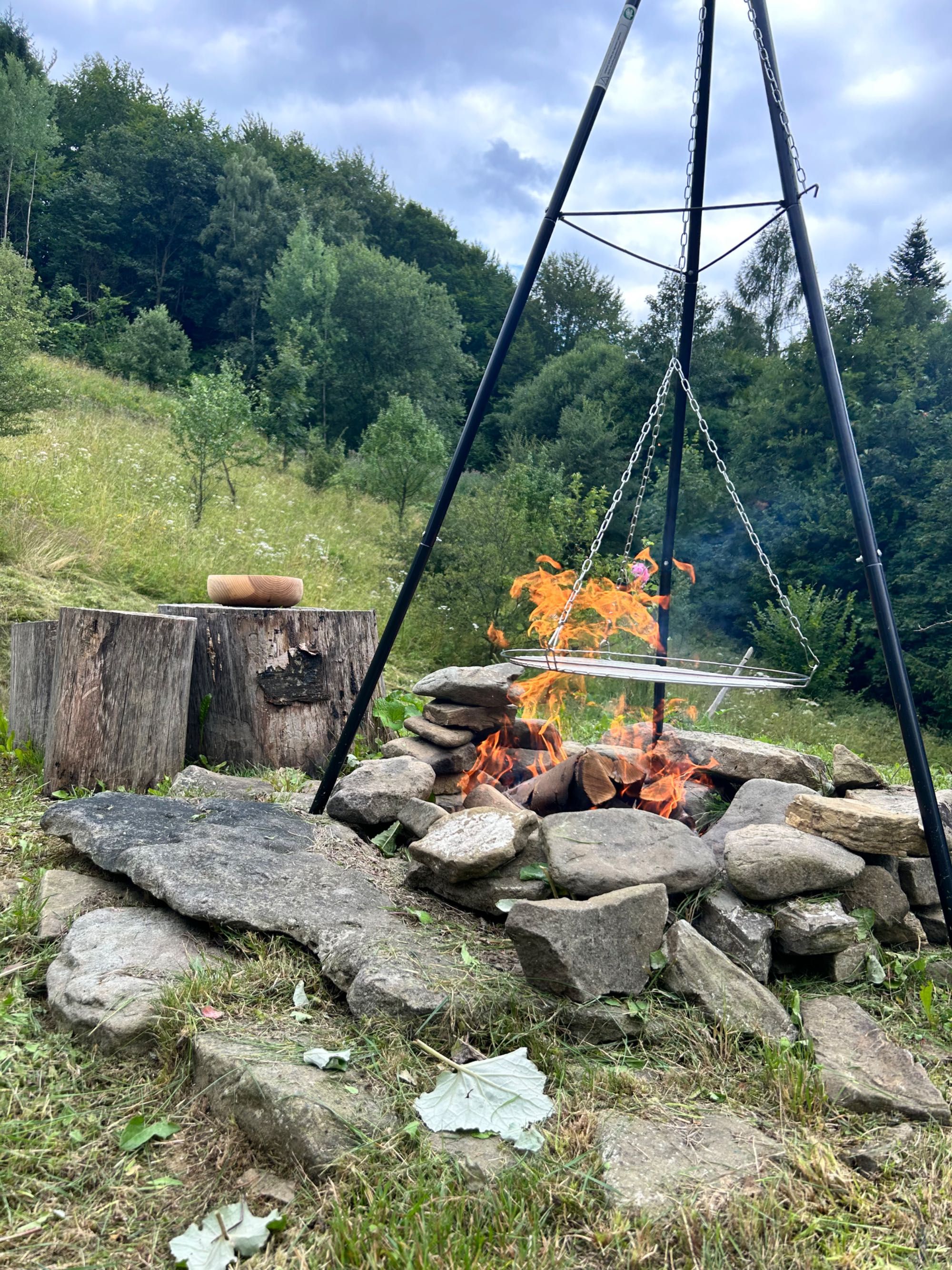 Domek nad strumykiem