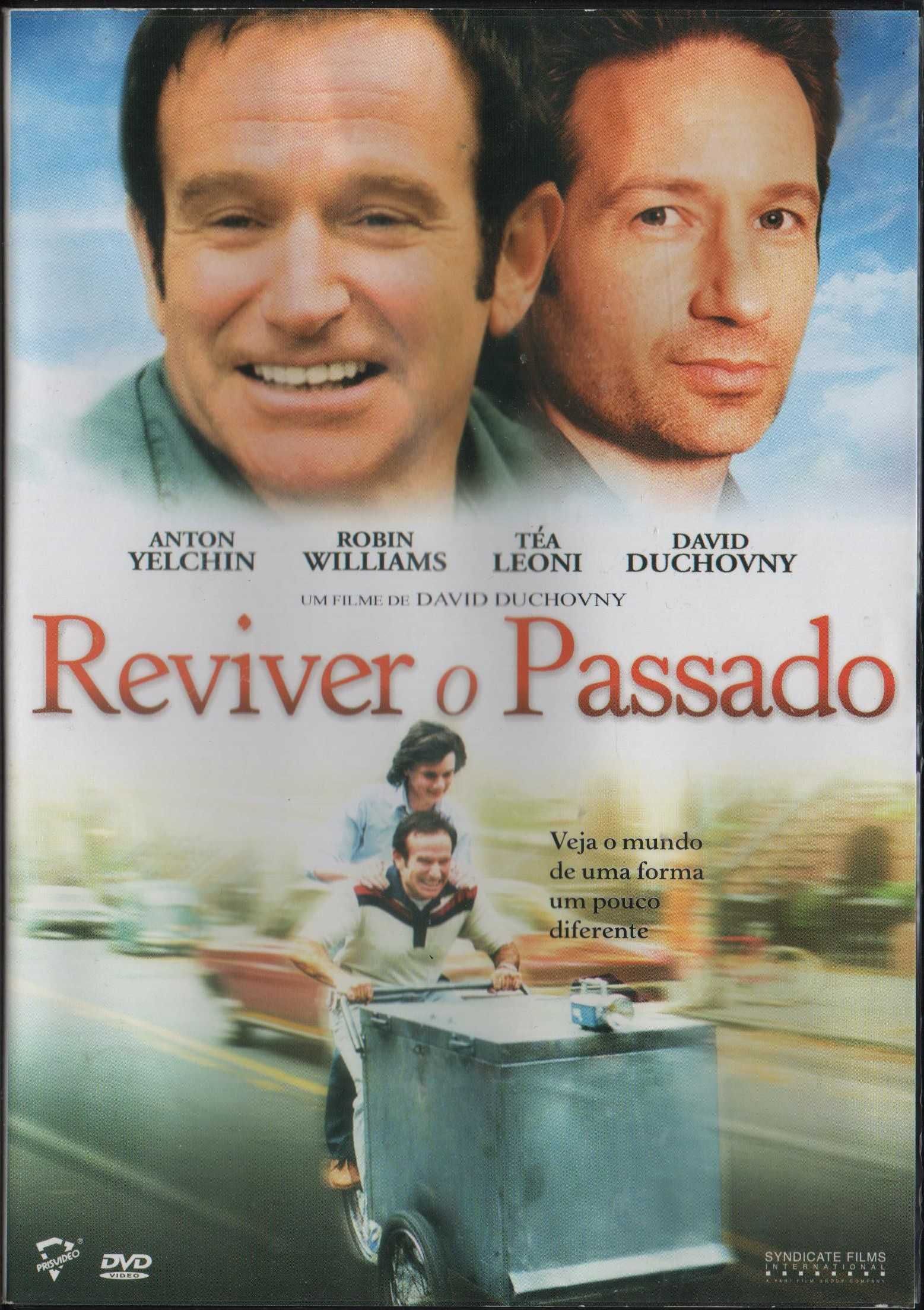 Dvd Reviver O Passado - comédia - Robin Williams/ David Duchovny