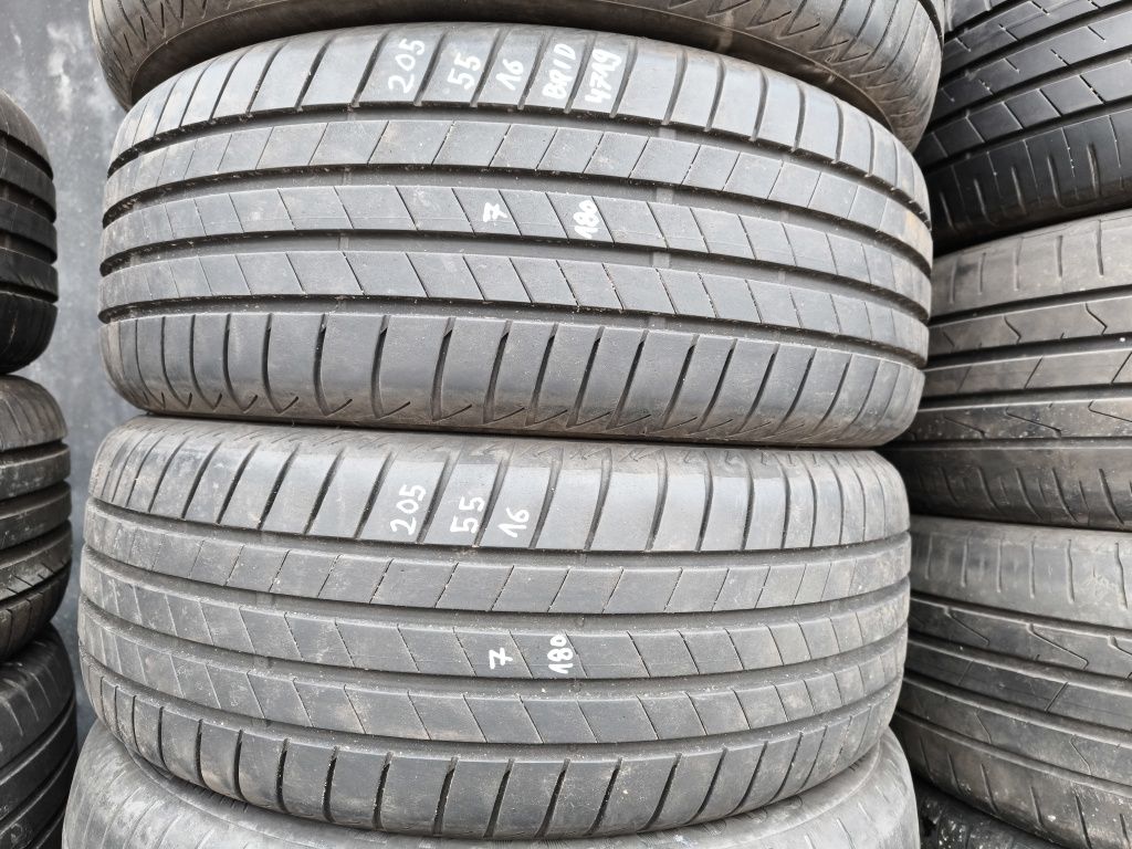 2X opony letnie Bridgestone 205/55/16