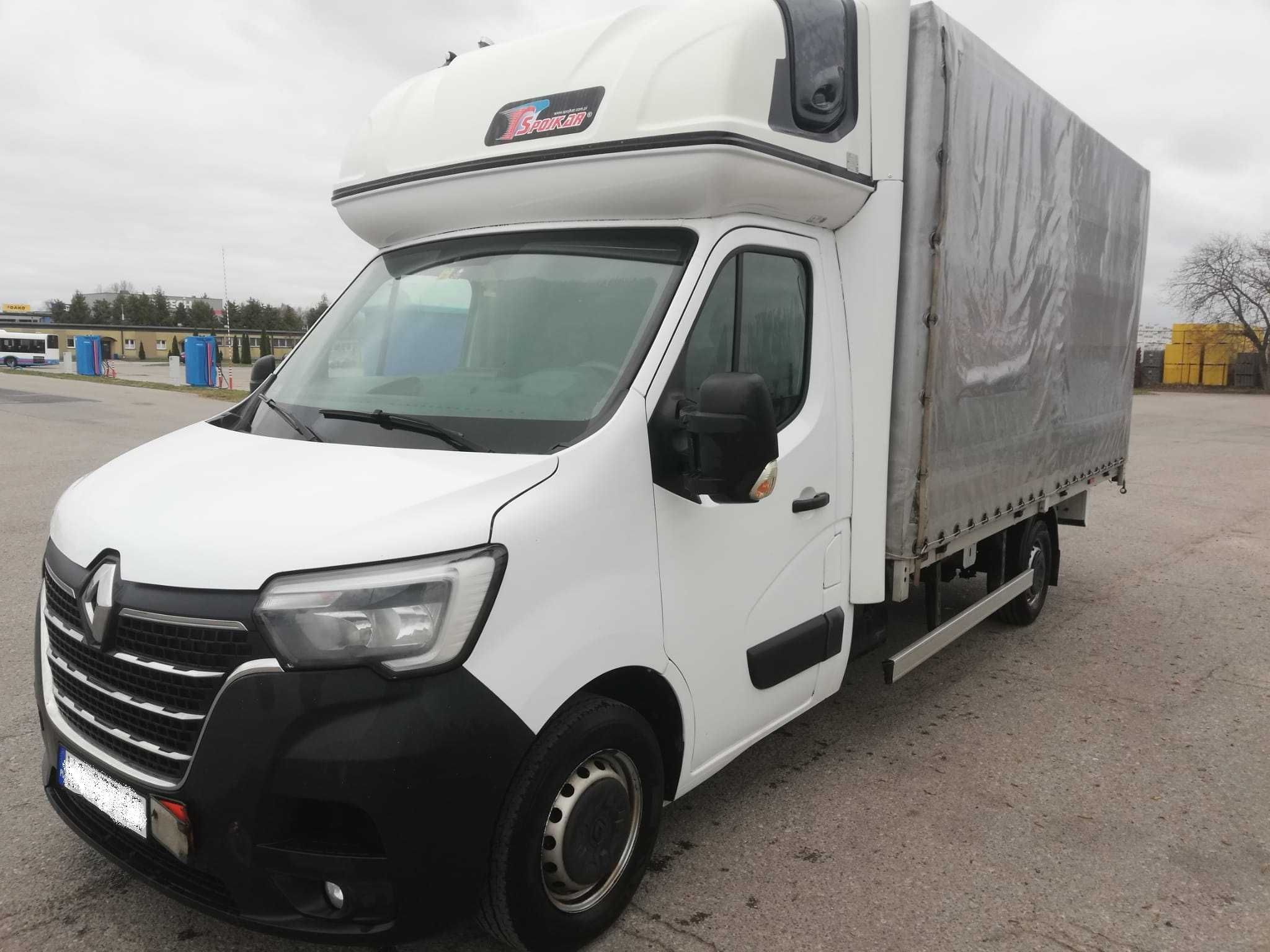 Renault Master 2021 plandeka 8epal  3,5t DMC